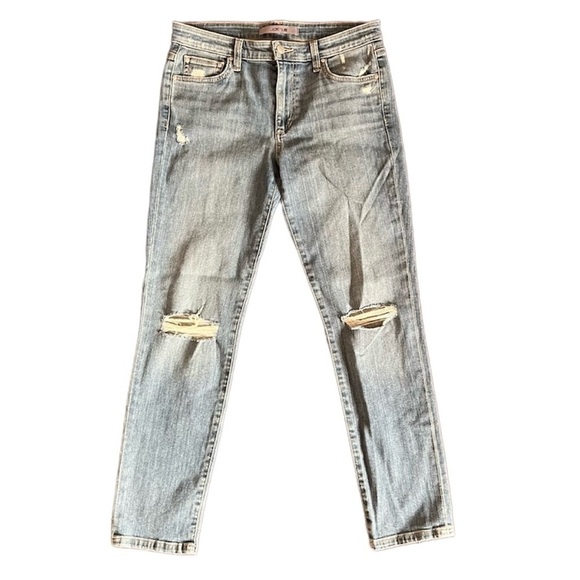 JOE’S Denim Jeans Distressed Mid Ride Ankle Size 26 - Picture 1 of 7